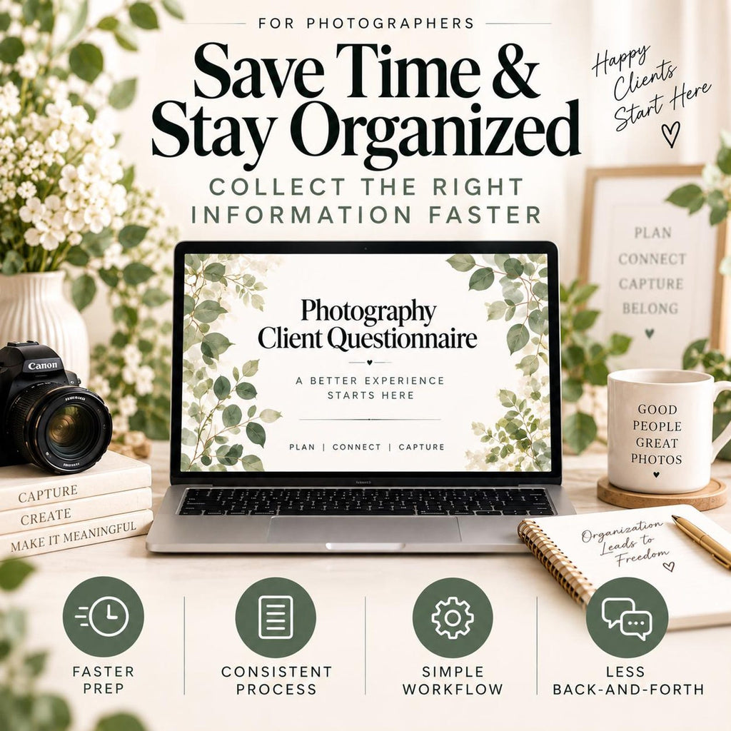 Photography Client Questionnaire Template | 12-Page Photographer Intake Form | Canva & PowerPoint image 10